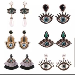 Evil Eye Protection- earrings